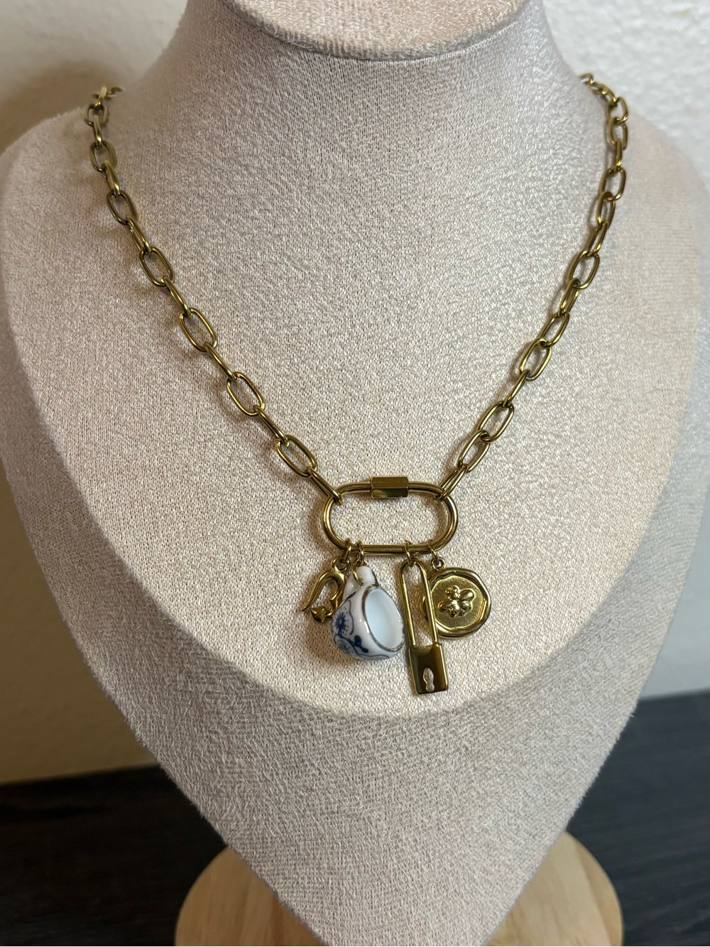 Handmade Gold Charm Necklace | Waterproof & Tarnish Resistant